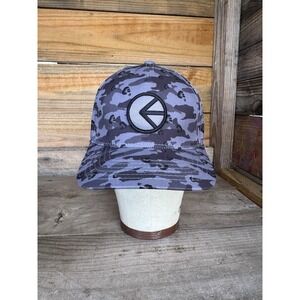 Ethika‎ Athletic Dad Hat Snapback Cap One Sz Grey Camo Low Crown